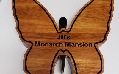 CNC Machine Wooden Butterfly