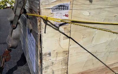 Laser Delivery At Mark Cox Woodworking