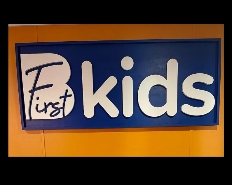 Kids Department Sign