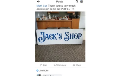 Jacks Shop Sign